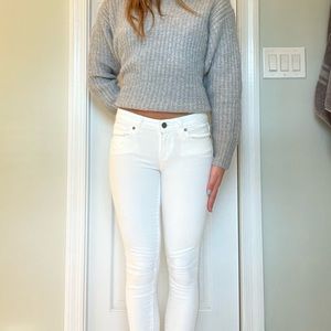 PAIGE skinny white jeans
